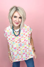 Patchwork Petal Top