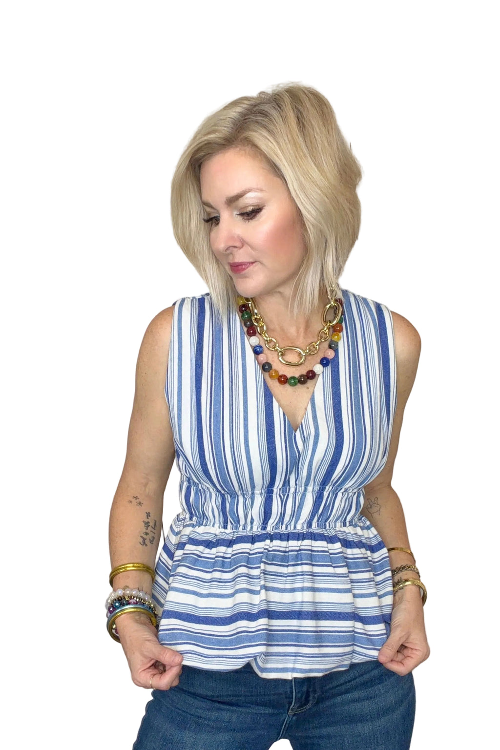 Seaside Stripe Top