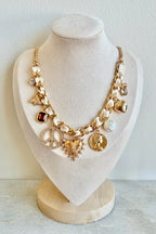 Ooh La La Gold Charm Necklace