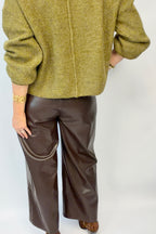 Downtown Drama Leather Pants