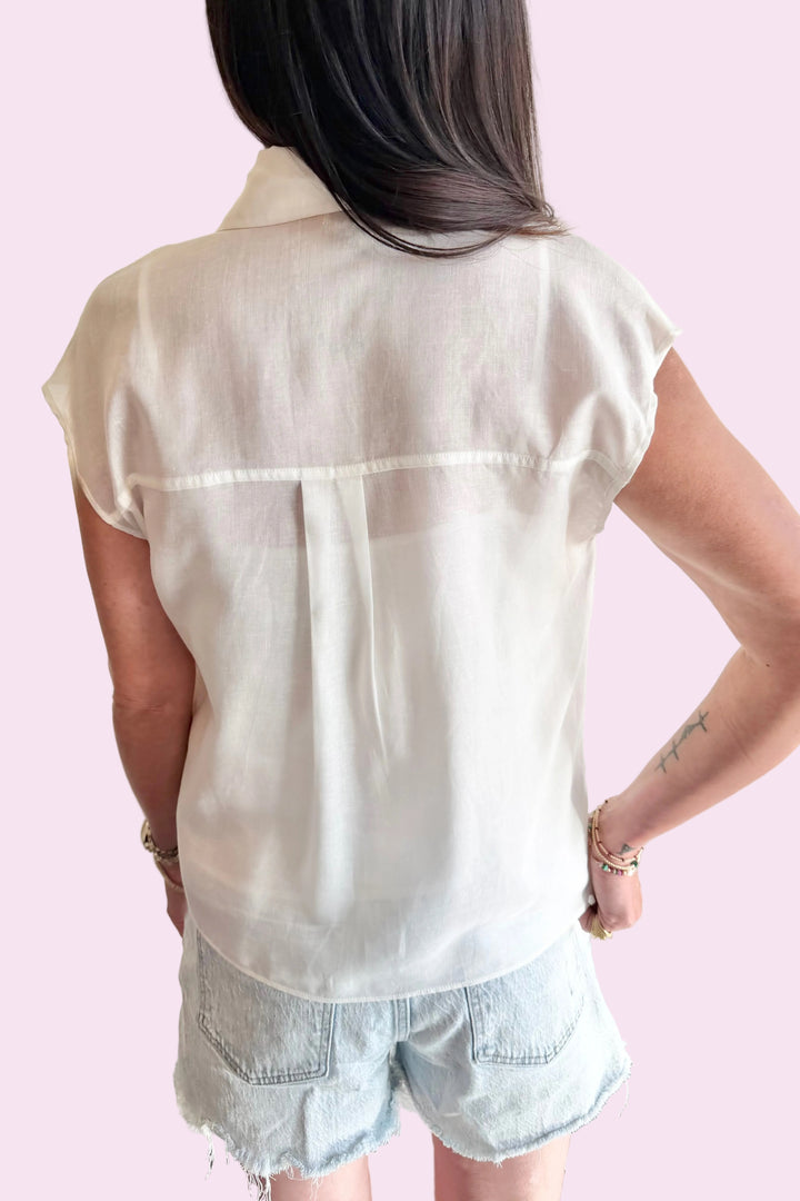 Simply Chic White Top Set