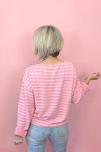 Cotton Candy Stripes Top