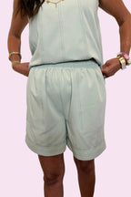 Mint Breeze Top & Short Set