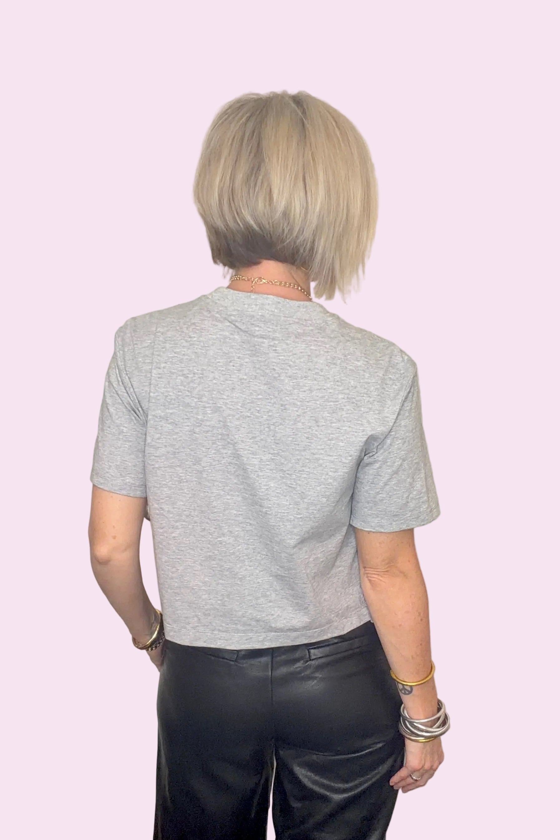 Lace Interrupted Top