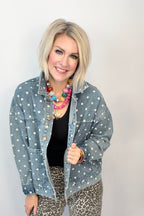 Dots & Denim Jacket