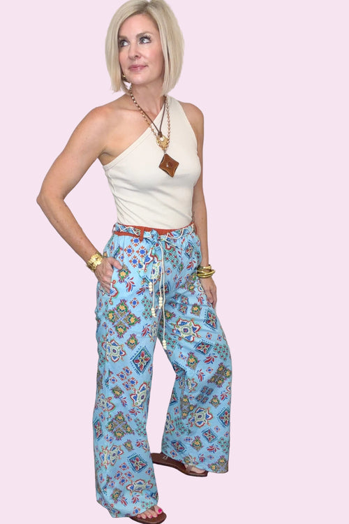 Beaded Terrace Pants