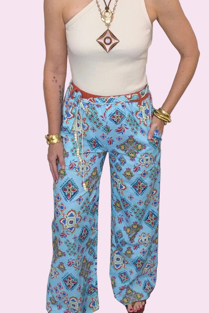 Beaded Terrace Pants
