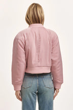 Samaria Long Sleeve Relaxed Fit Bomber Jacket