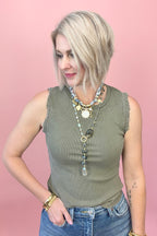 Eyelet Edge Tank