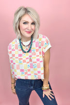 Patchwork Petal Top