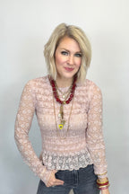 The Everly Lace Top
