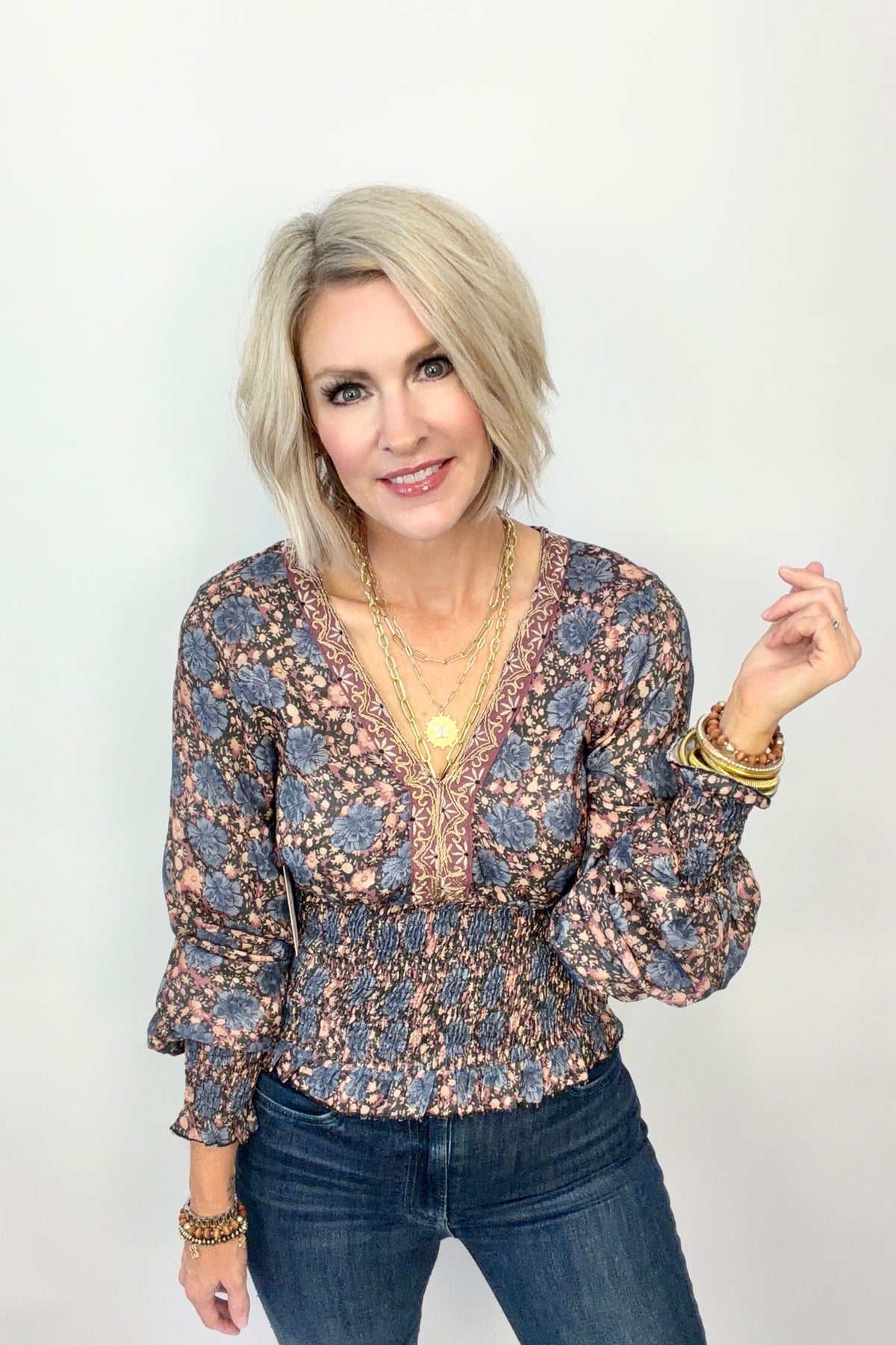 Twilight Meadow Blouse