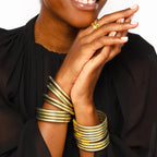 BudhaGirl- Etoile All Weather Bangles - Serenity Prayer