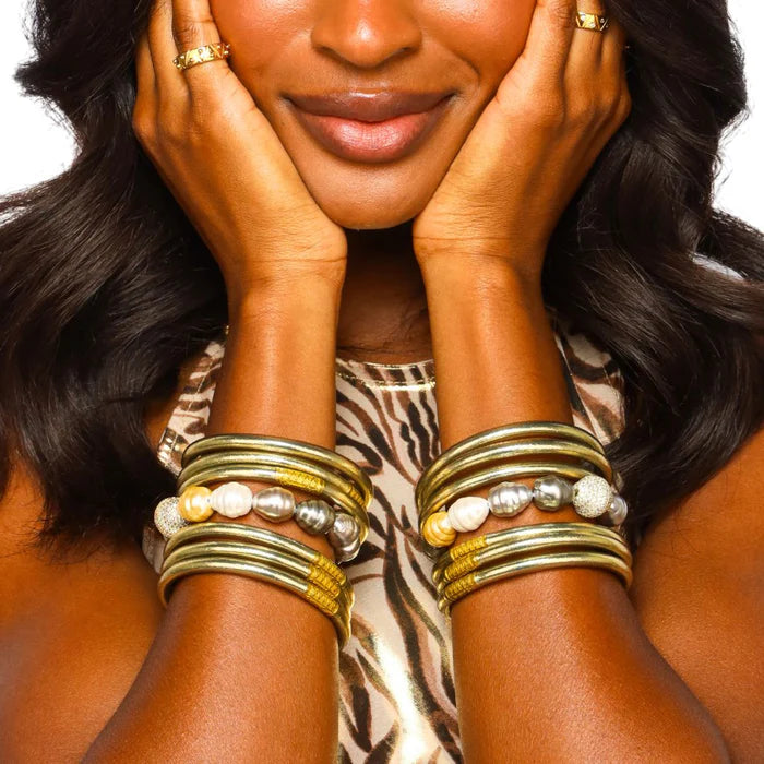 BudhaGirl- ETOILE ALL WEATHER BANGLES - SERENITY PRAYER