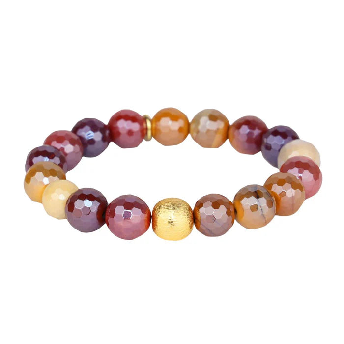 BudhaGirl - Melange Beaded Bracelet: Multiple Colors