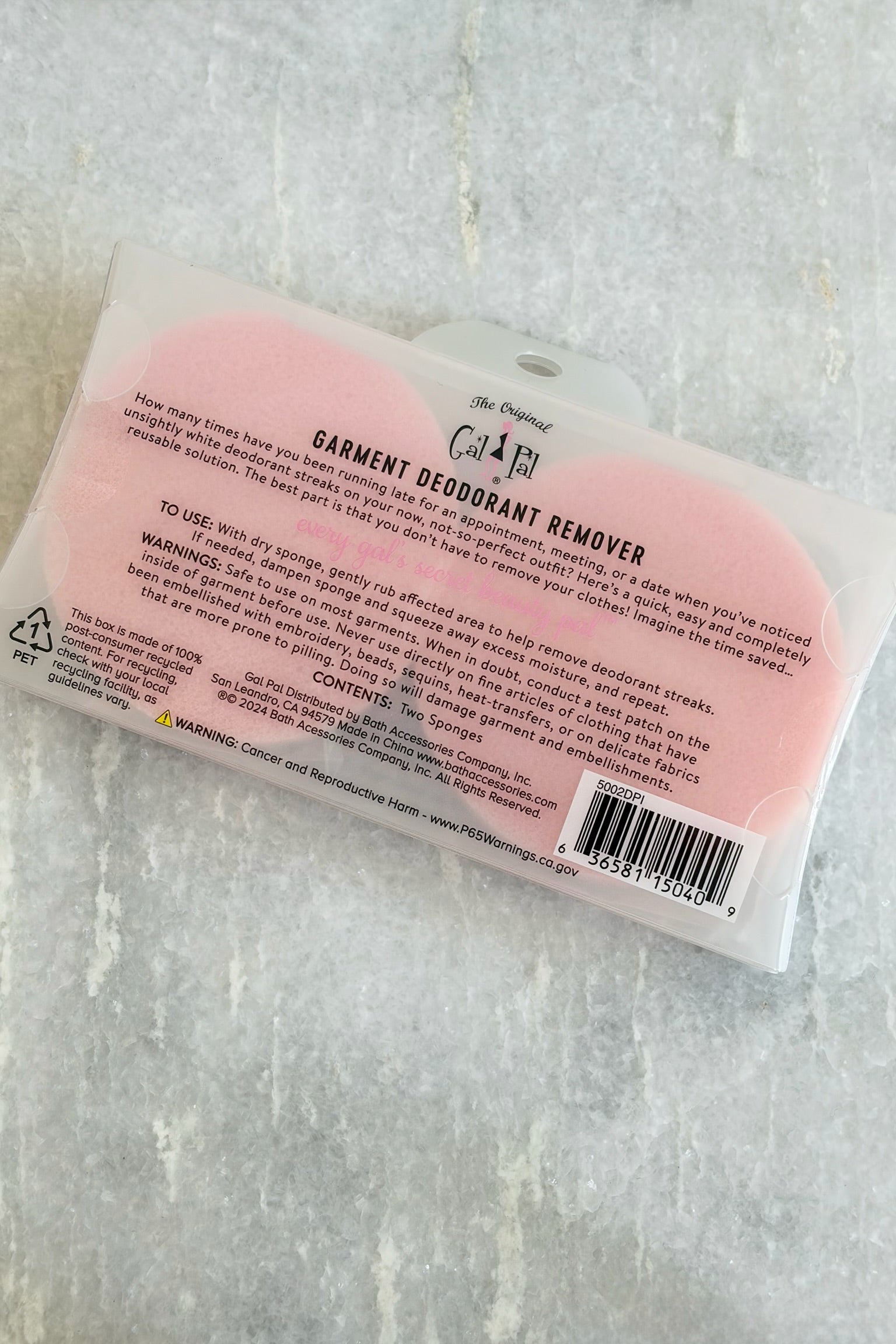 Gal Pal Garment Deodorant Remover
