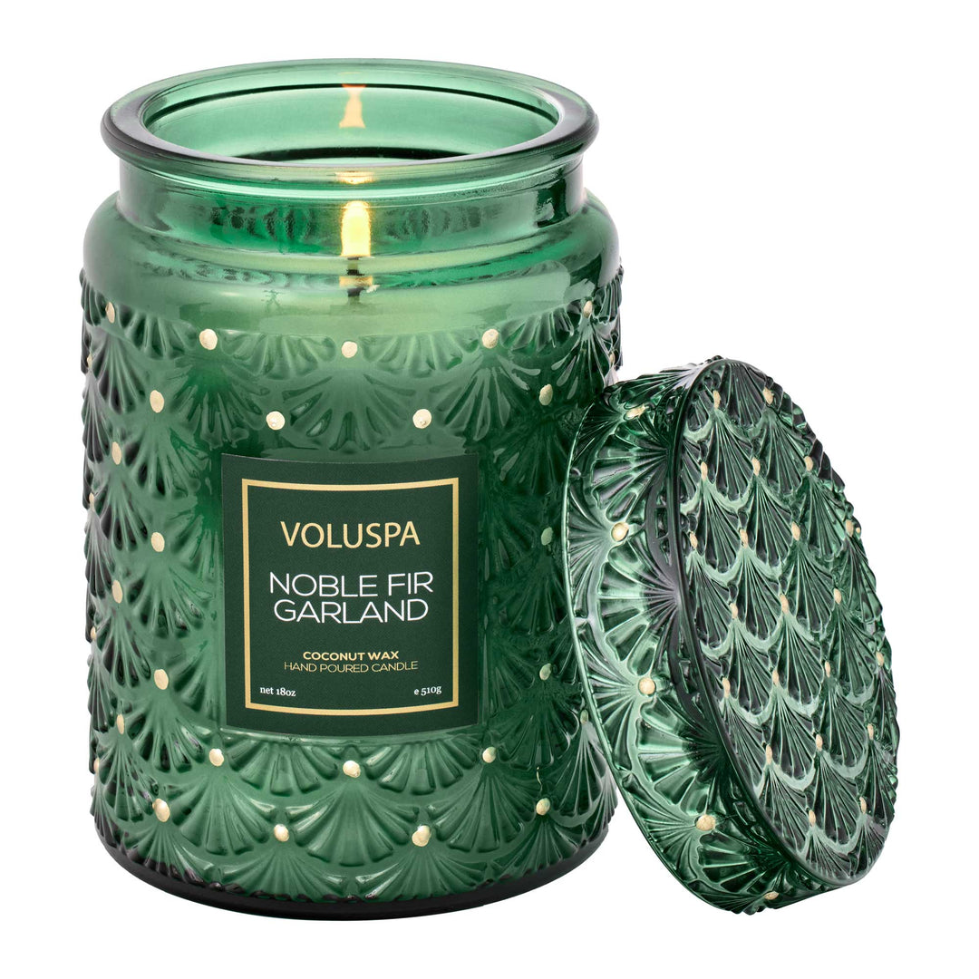 Voluspa Holiday Candle- NOBLE FIR GARLAND