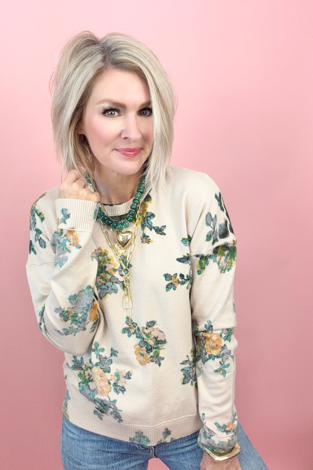 Whispered Bloom Sweater