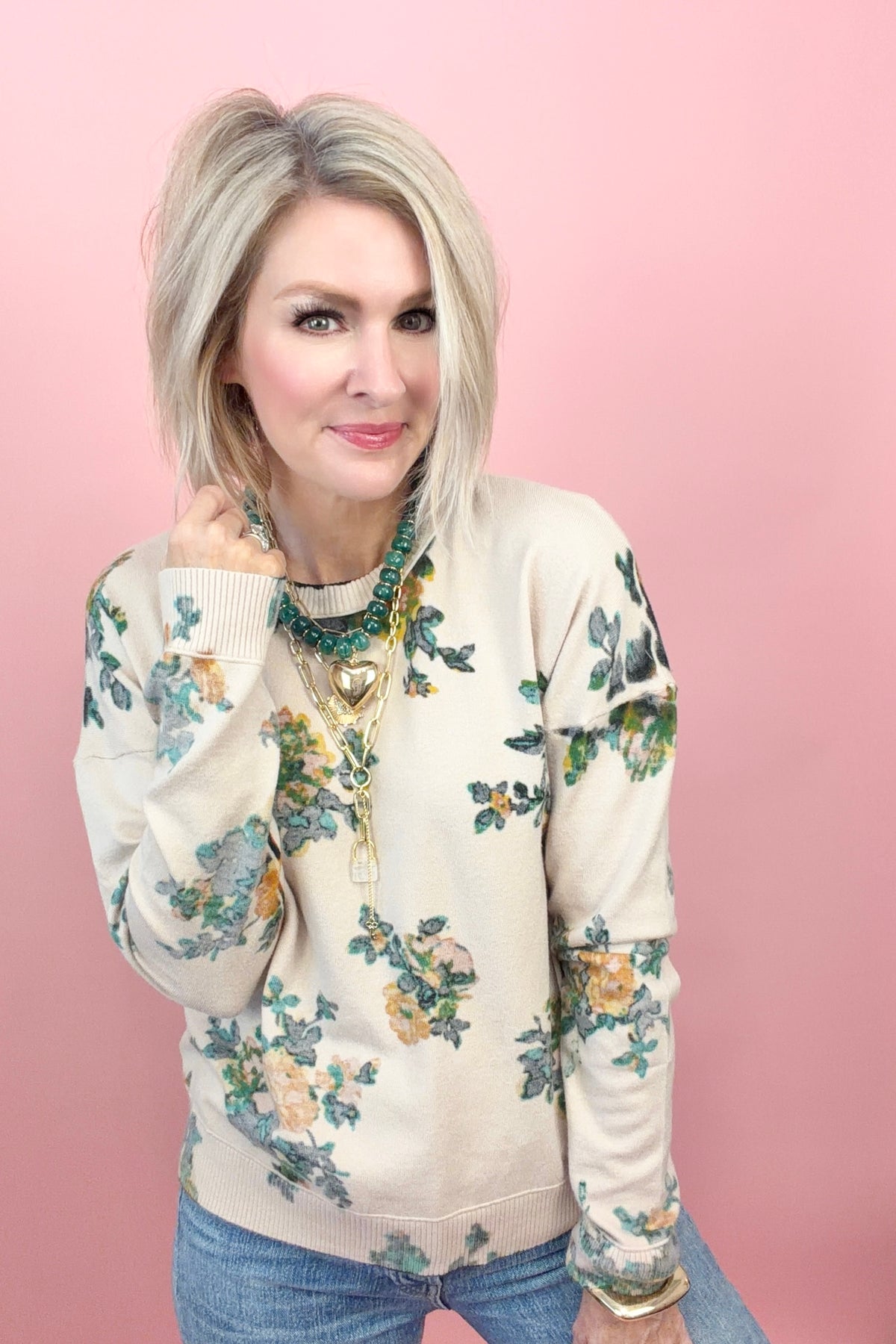 Whispered Bloom Sweater