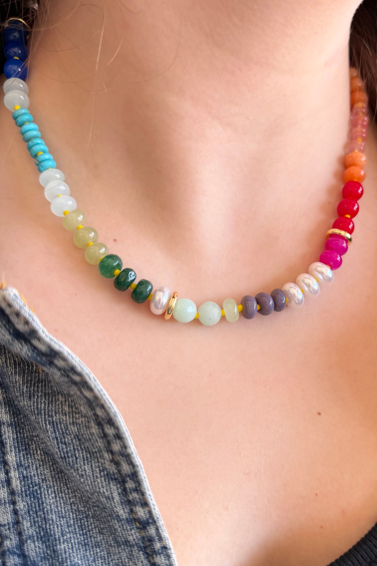 Gem Trail Necklace
