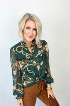Chain Reaction Blouse