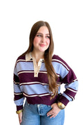 Saved by the Stripes Sweater