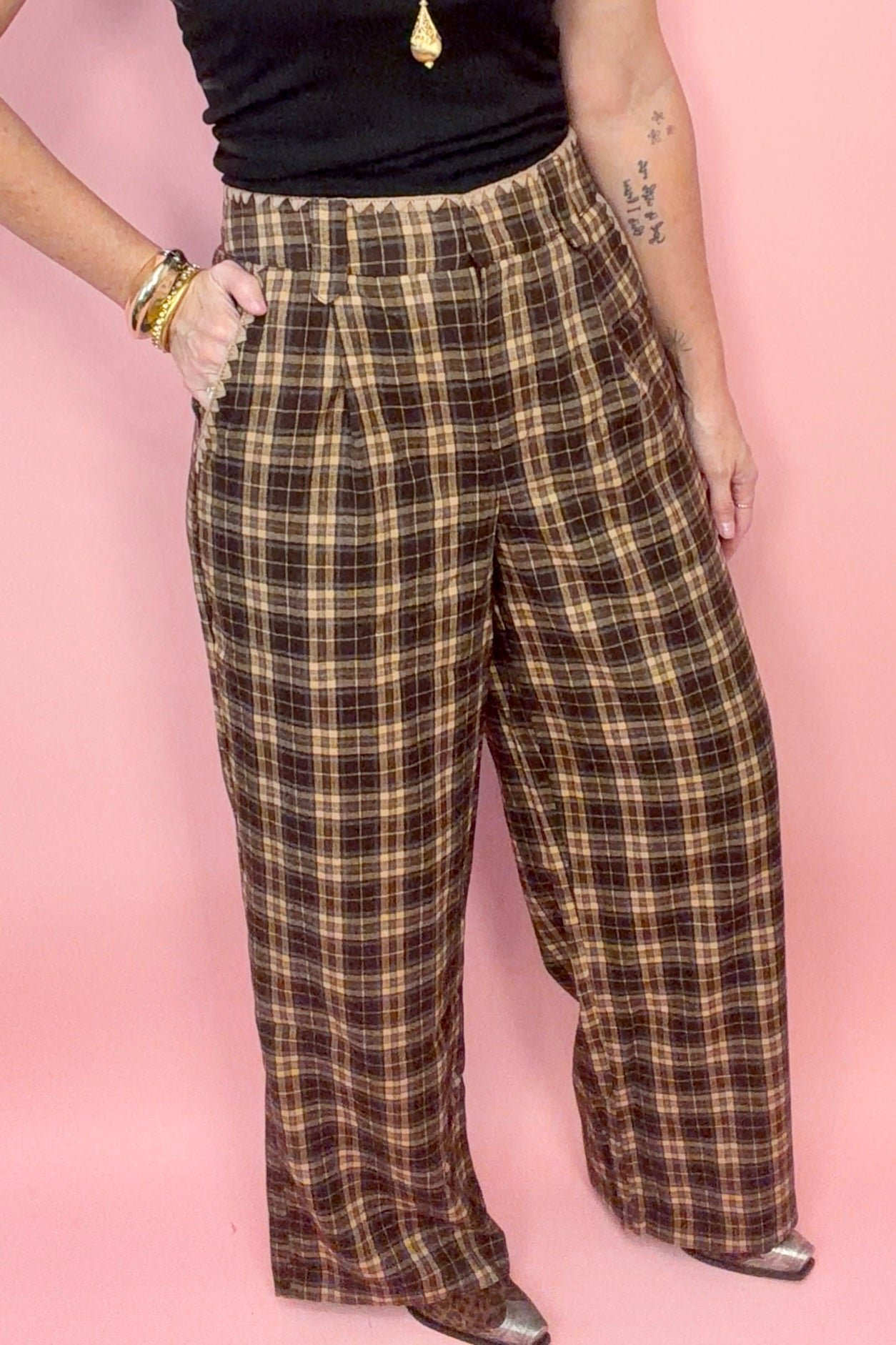 The Plaid Date Pant