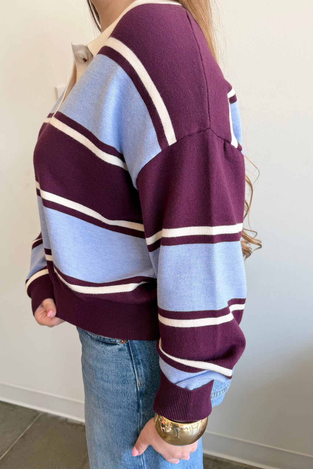 Saved by the Stripes Sweater