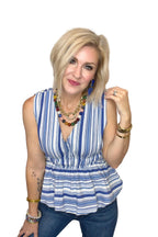 Seaside Stripe Top