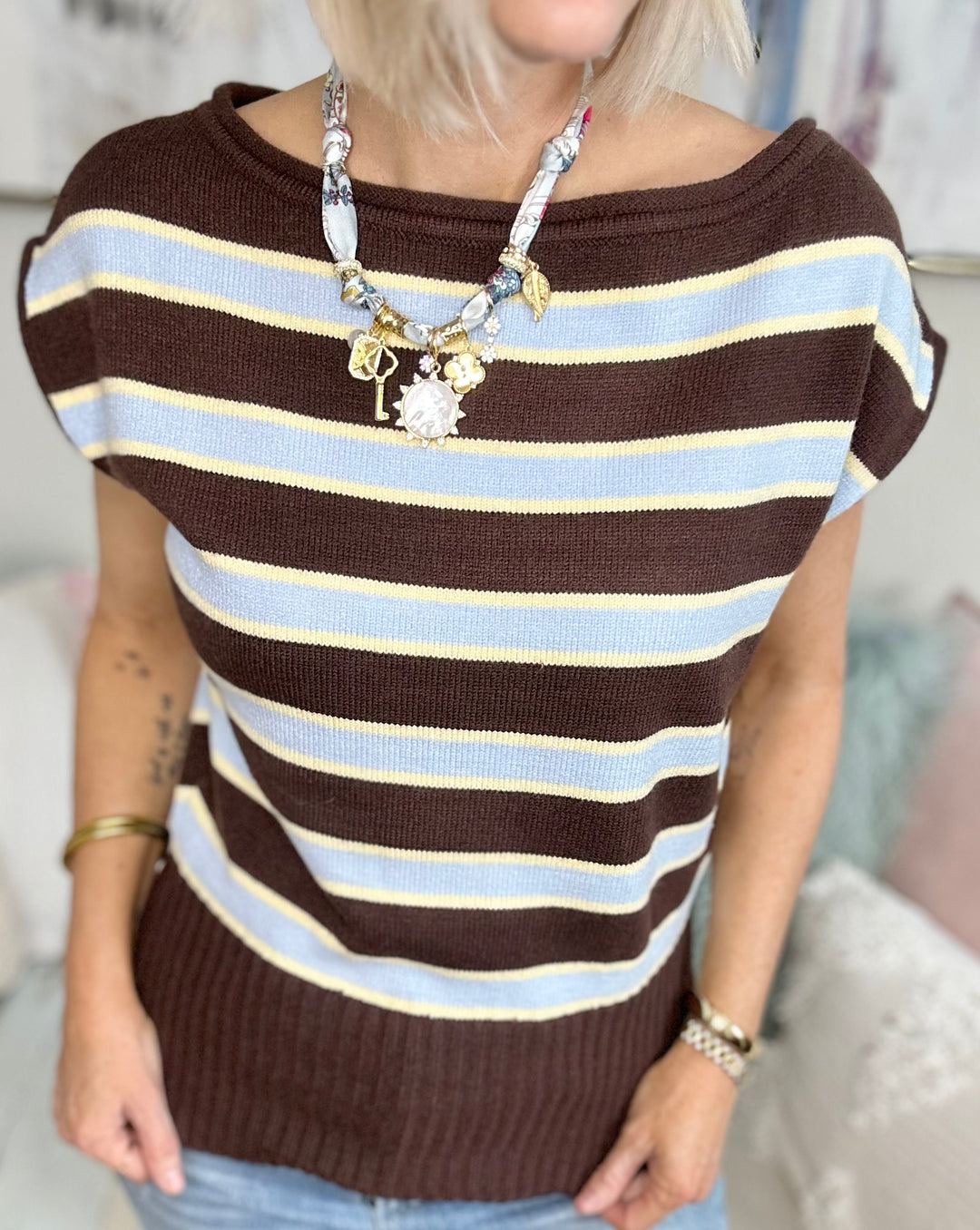 Mod Theory Striped Top