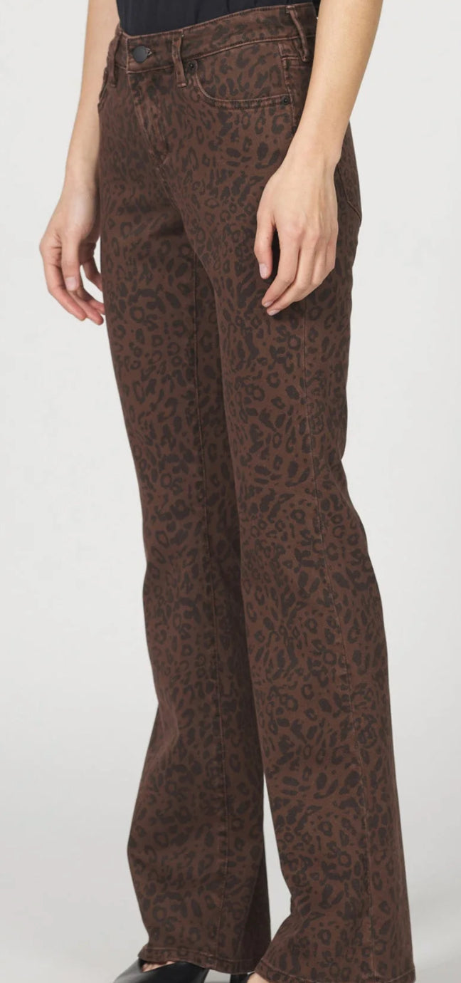 Dear John- Jaxtyn Leopard Bootcut Jean