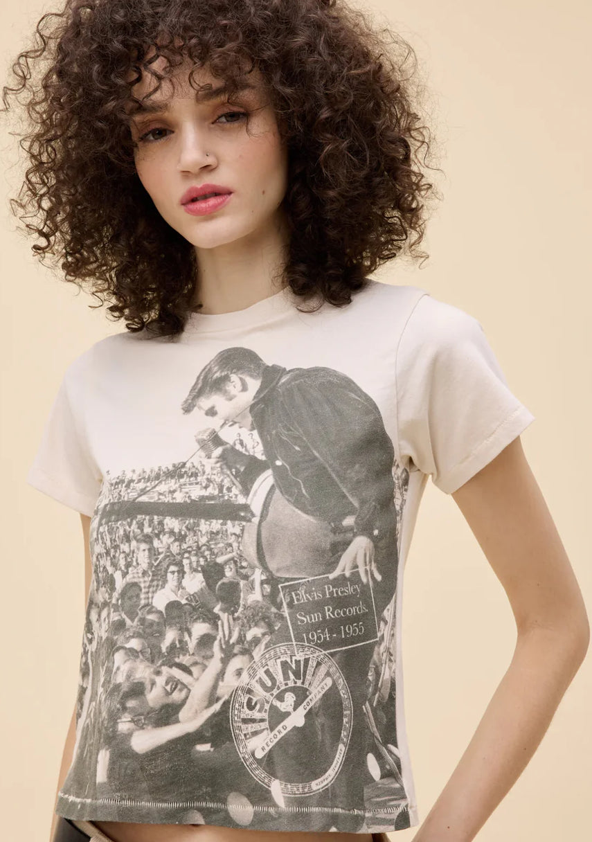 Sun Records X Elvis Concert Vintage Tee