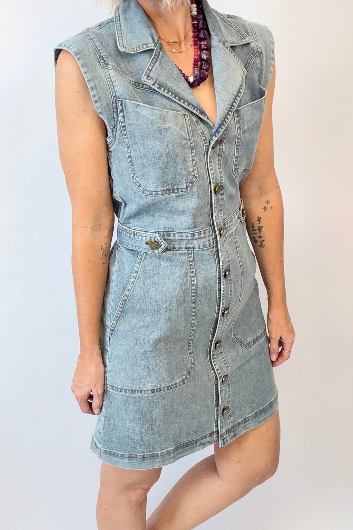 Blue Jean Baby Dress