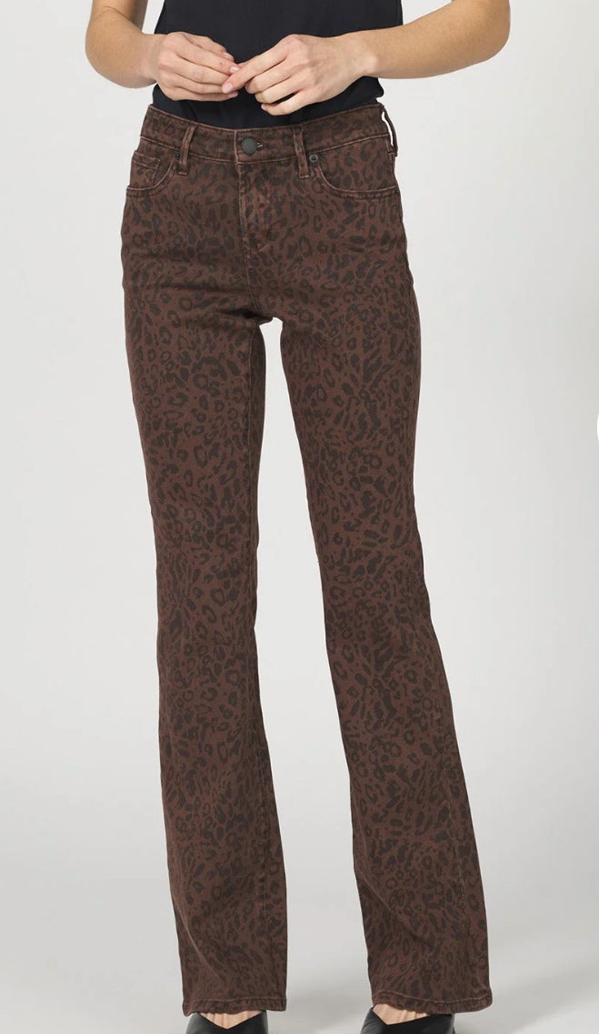 Dear John- Jaxtyn Leopard Bootcut Jean