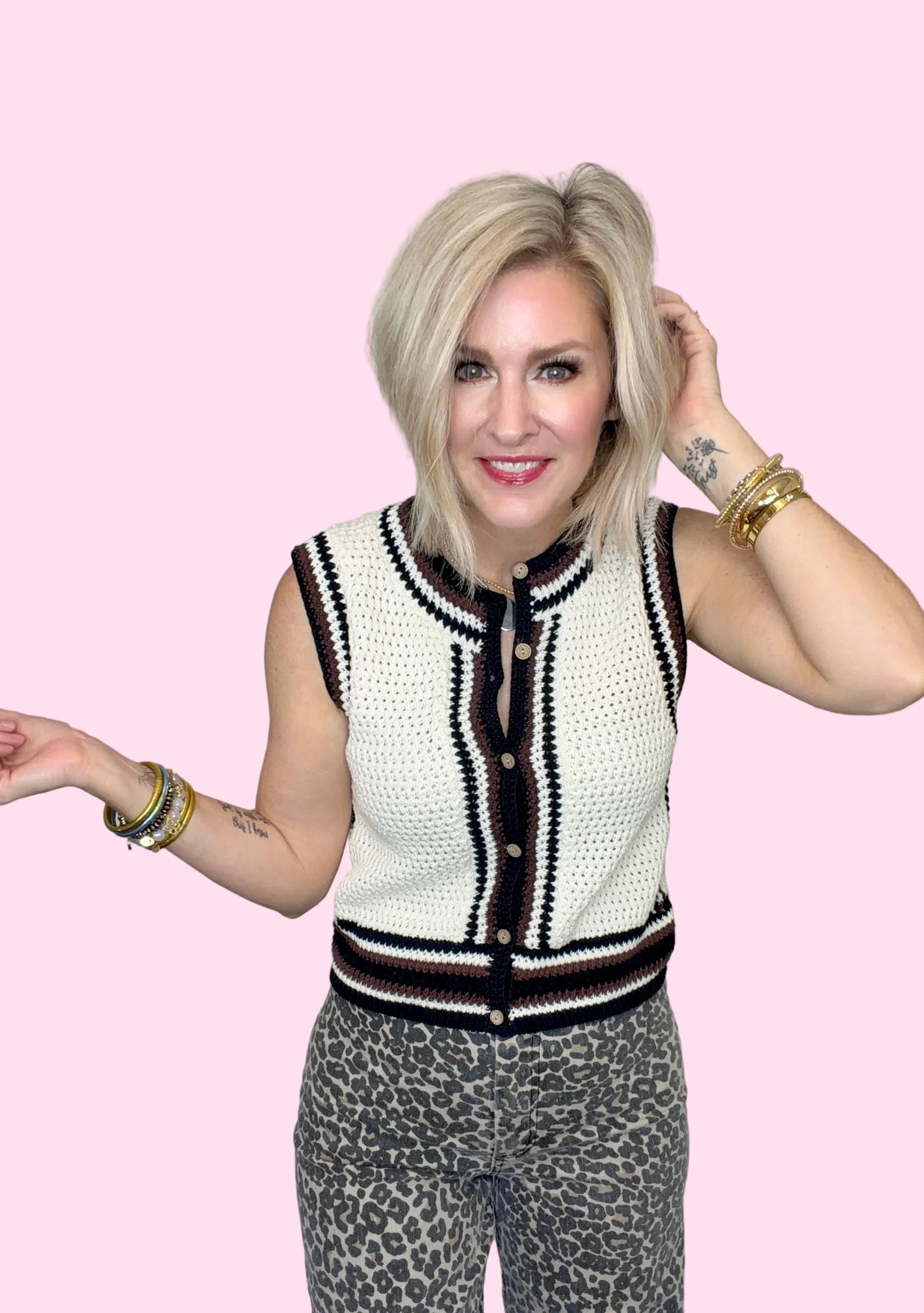 Sable & Ivory Crochet Top