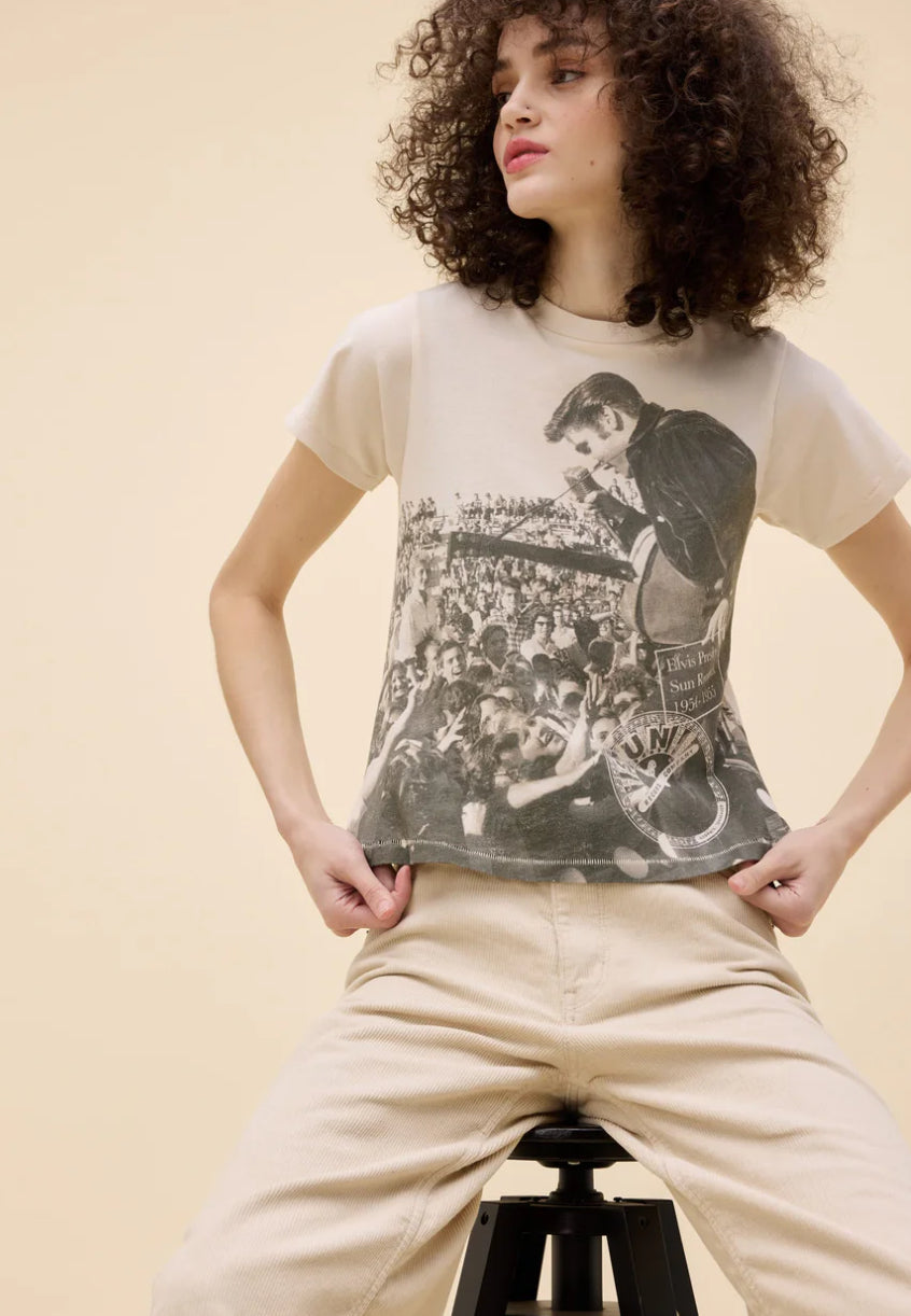 Sun Records X Elvis Concert Vintage Tee