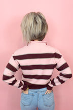 Two Way Stripe Cardigan