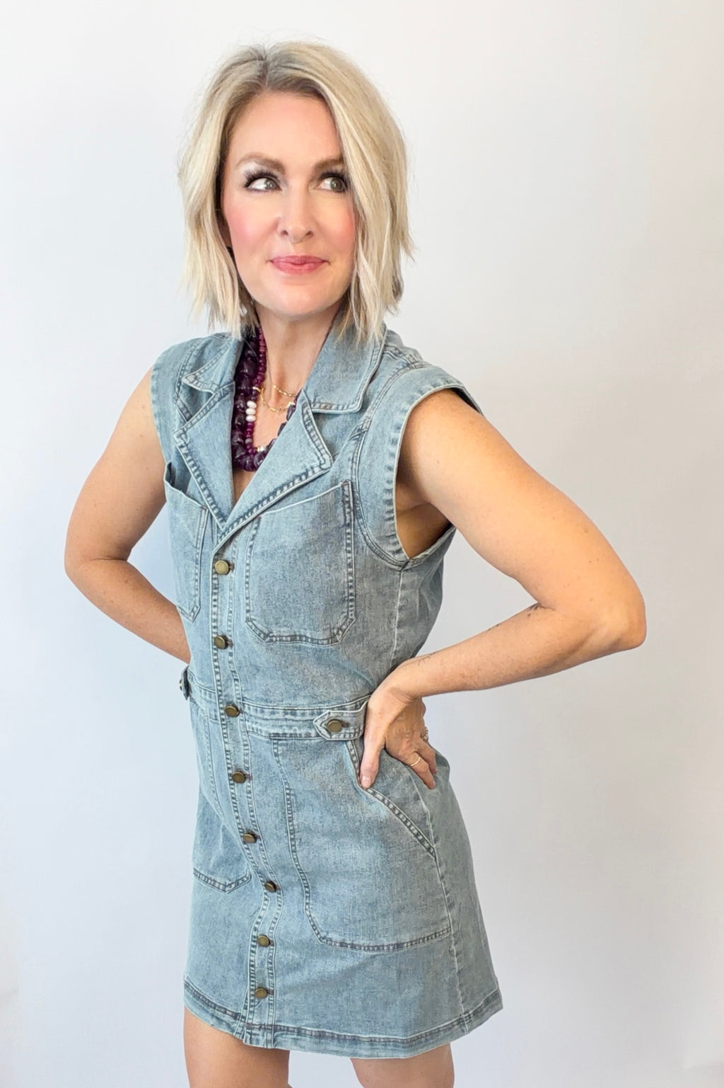 Blue Jean Baby Dress