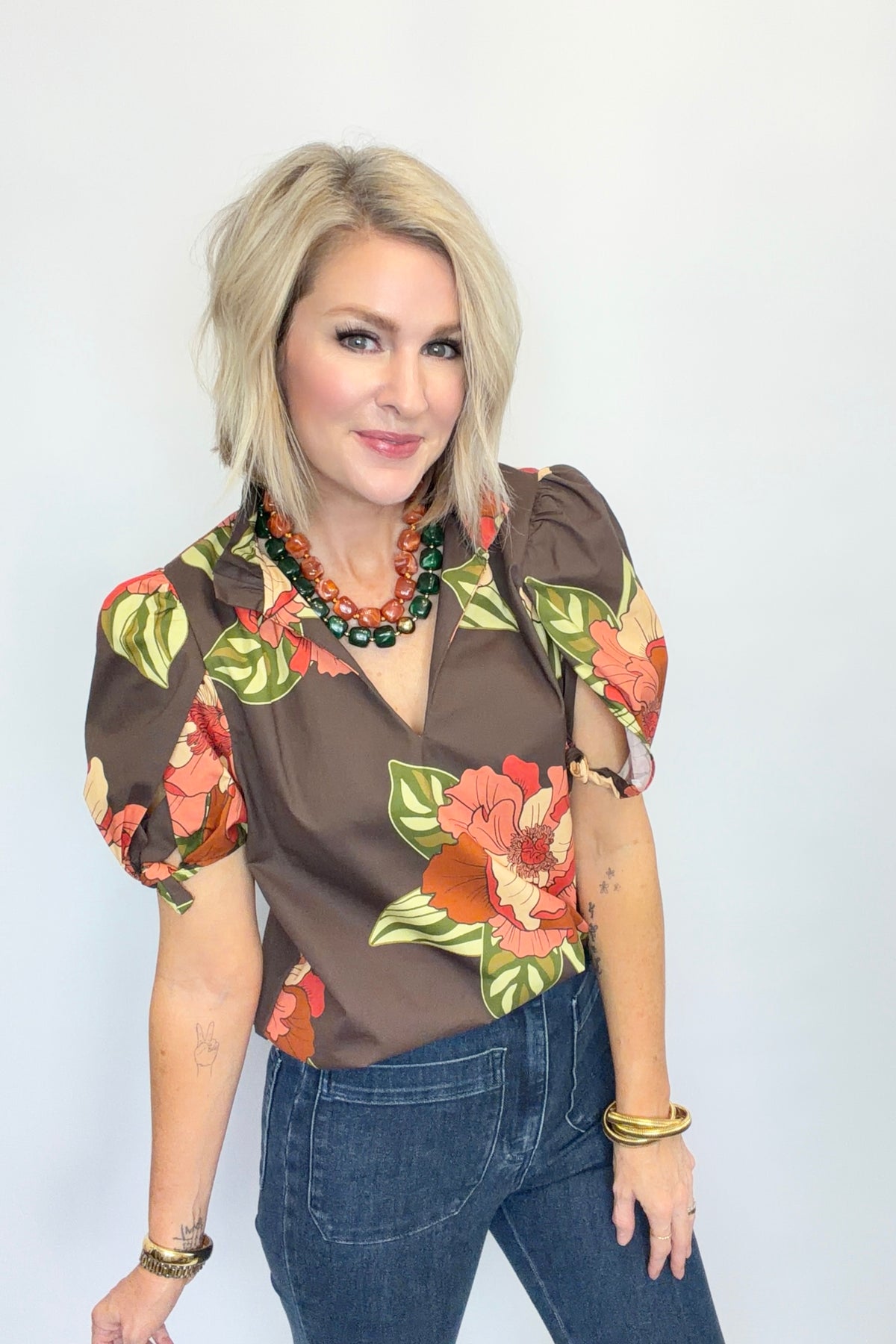 Love & Leaves Blouse