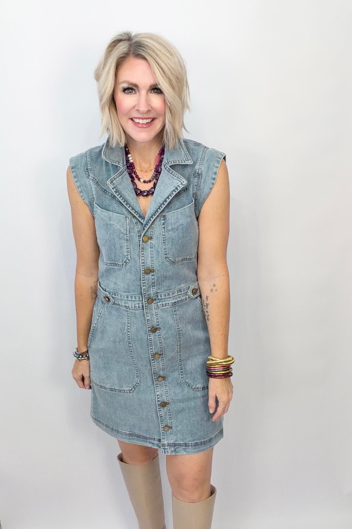 Blue Jean Baby Dress