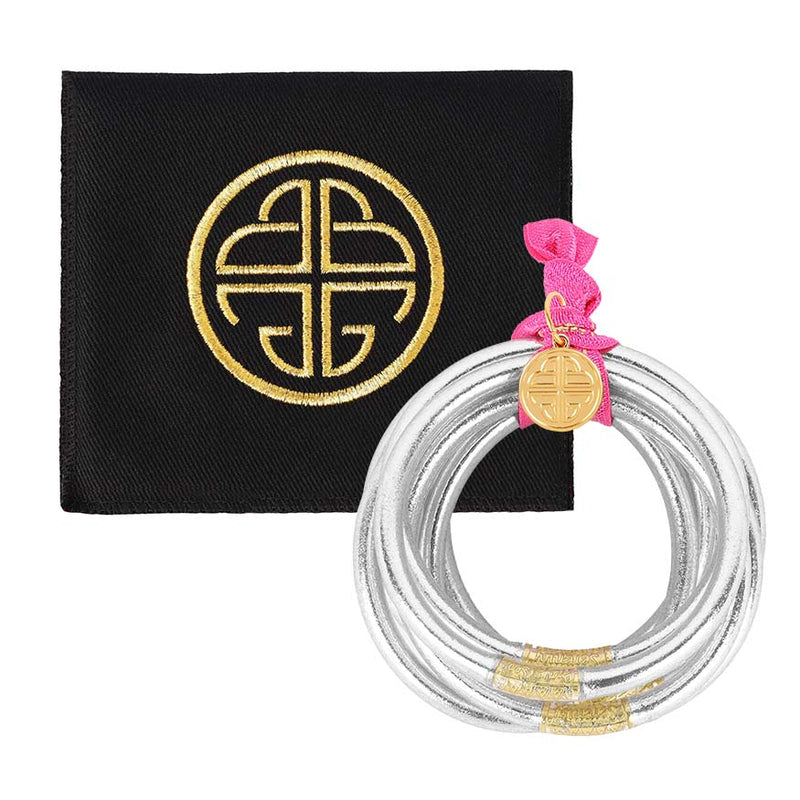 BudhaGirl Silver-All Weather Bangles