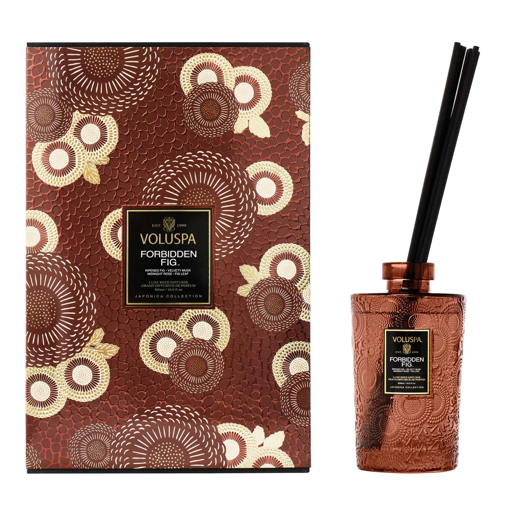 Voluspa- Forbidden Fig Luxe Reed Diffuser