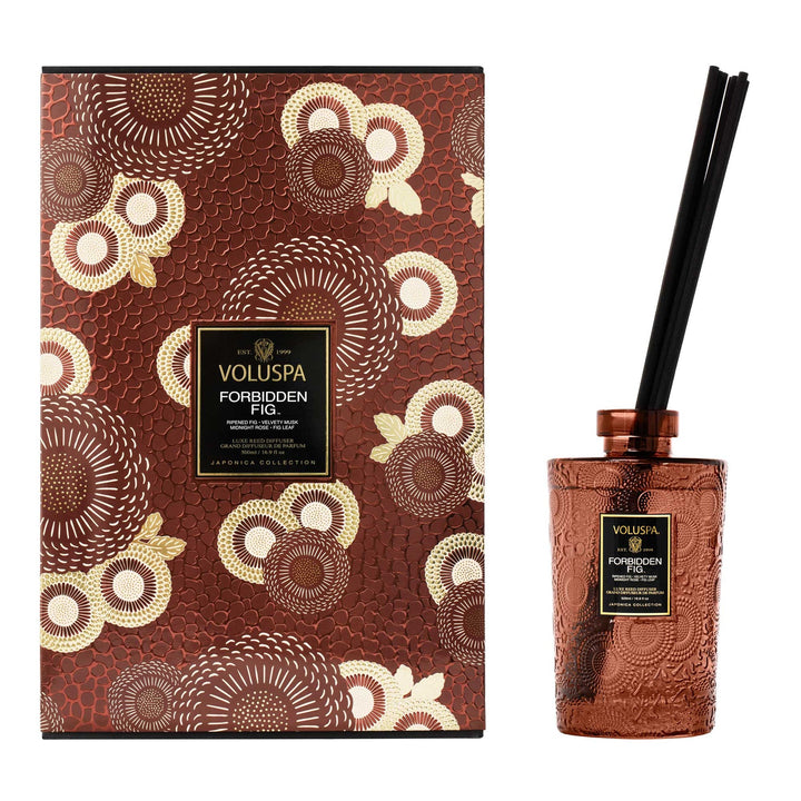 Voluspa- FORBIDDEN FIG
LUXE REED DIFFUSER