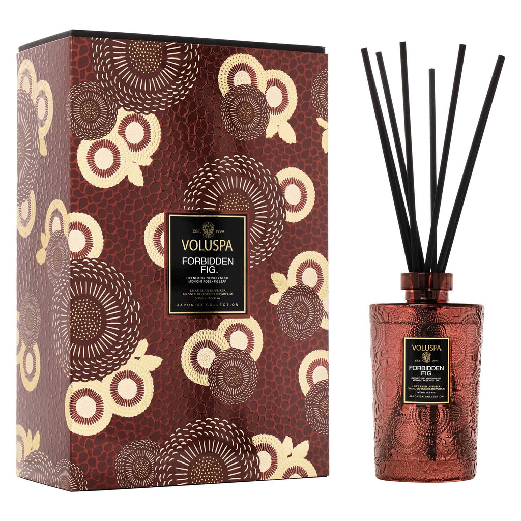 Voluspa- Forbidden Fig Luxe Reed Diffuser