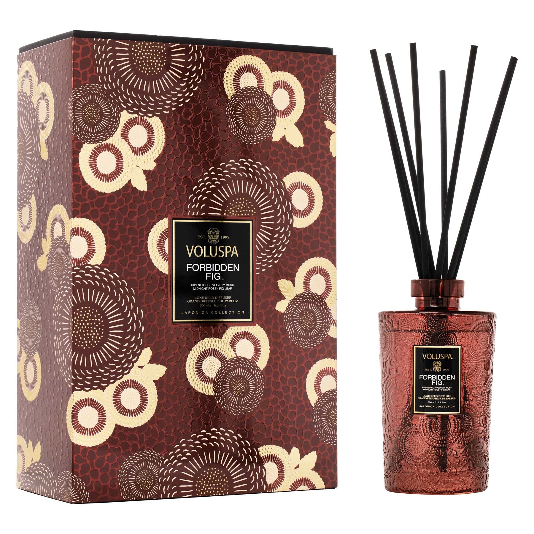 Voluspa- Forbidden Fig Luxe Reed Diffuser