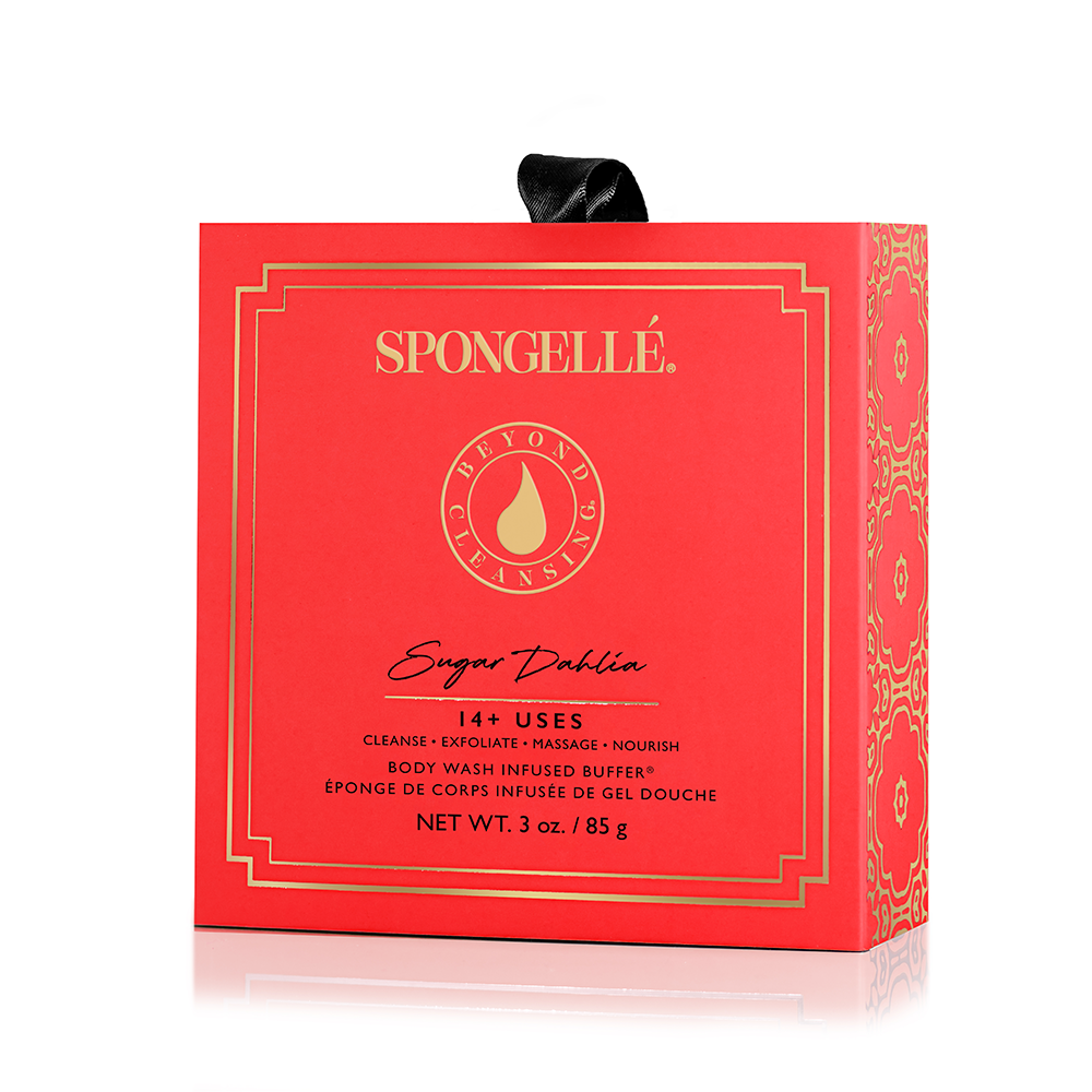 Spongelle- Sugar Dahlia | Vegan-Friendly Boxed Flower