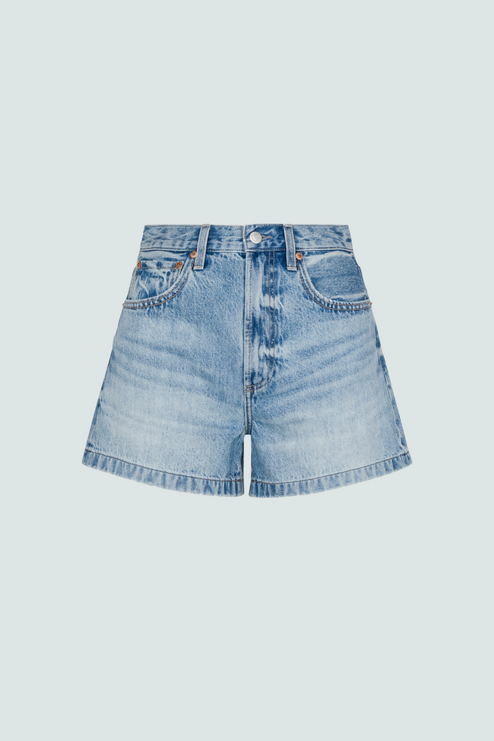 Pistola-SAIGE HIGH RISE SHORT - FRENCH RIVIERA