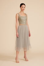 Val Crop Top- Sage