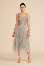 Val Crop Top- Sage