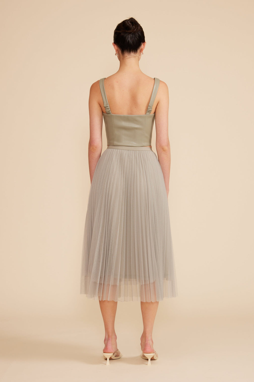 Val Crop Top- Sage